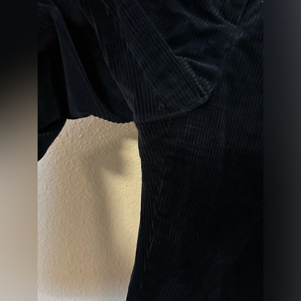 Veronica Beard Dova Corduroy Wide Leg Crop Pants Sz 4 - Picture 4 of 10
